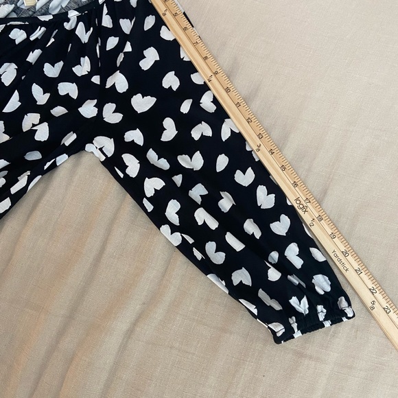 COPY - White print Michael Kors Blouse NWT - Picture 6 of 10